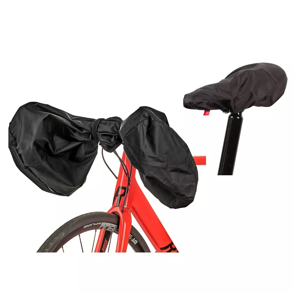 Fahrer Set Drop Bar Cover + Saddle Cover For Road/Gravel Bikes 3 Fahrer Set Drop Bar Cover + Saddle Cover For Road/Gravel Bikes