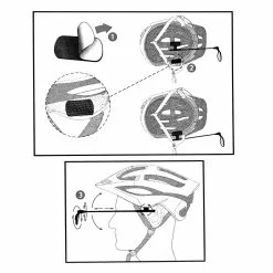 ZEFAL Z-Eye Helmet Mirror -Billig Cykellygter butik 1FE16BE5EB855A618074175D98B23020