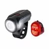 SIGMA AURA 35 USB LED Front Light/NUGGET II Rear Light Set -Billig Cykellygter butik 2DCDC955BE2EA52E6A795527BE3B5124