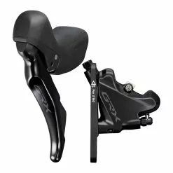 Shimano GRX ST-RX400 Brake/Shift Lever Combination 2x10 Speed With BR-RX400 Disc Brake Caliper (Front Or Rear)
