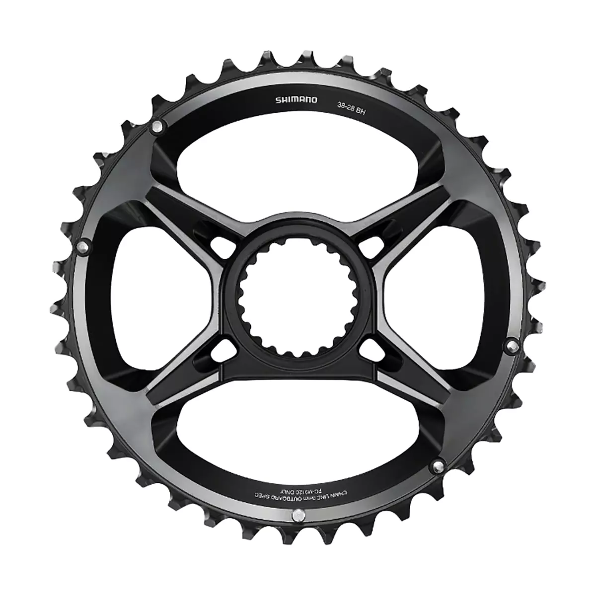 Shimano XTR FC-M9120 Chainwheel 2 X 12-speed 38 Teeth 3 Shimano XTR FC-M9120 Chainwheel 2 X 12-speed 38 Teeth
