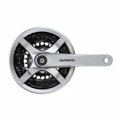 Shimano TOURNEY FC-TY501 Crankset, 3 X 6/7/8-Speed (42-34-24 Teeth)