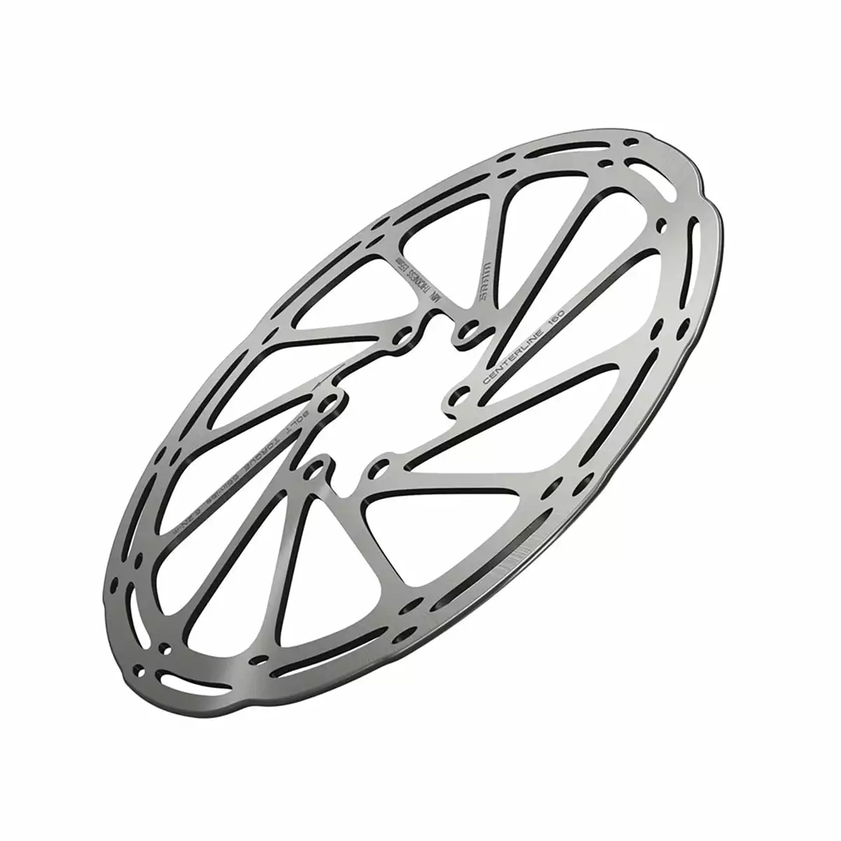 SRAM Centerline Rounded 6-Bolt Brake Disc 4 SRAM Centerline Rounded 6-Bolt Brake Disc - Billede 2