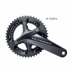 Shimano Ultegra Hollowtech II FC-R8000 11-speed Crankset -Billig Cykellygter butik 9395E268DDFE121BA930FE55FDCA9827