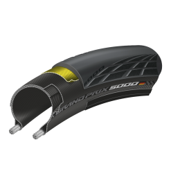 Continental Grand Prix 5000 Road Tyre, Folding Tyre (Tube Type) -Billig Cykellygter butik BAE39DDE18A39E3AAD37A7ED8A578AA4