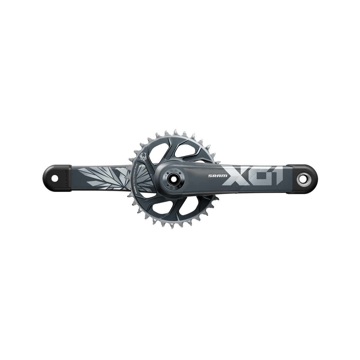 SRAM X01 Eagle™ DUB™ BOOST™ Crankset Lunar Polar 3 SRAM X01 Eagle™ DUB™ BOOST™ Crankset Lunar Polar