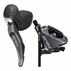 Shimano GRX ST-RX810 Brake/Shift Lever Combination 2x11 Speed With BR-RX810 Disc Brake Caliper (Front Or Rear)
