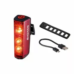 SIGMA BLAZE USB Battery-Powered Rear Light With Brake Light -Billig Cykellygter butik DECBBA6D1649AAC44D8C569738B5794D